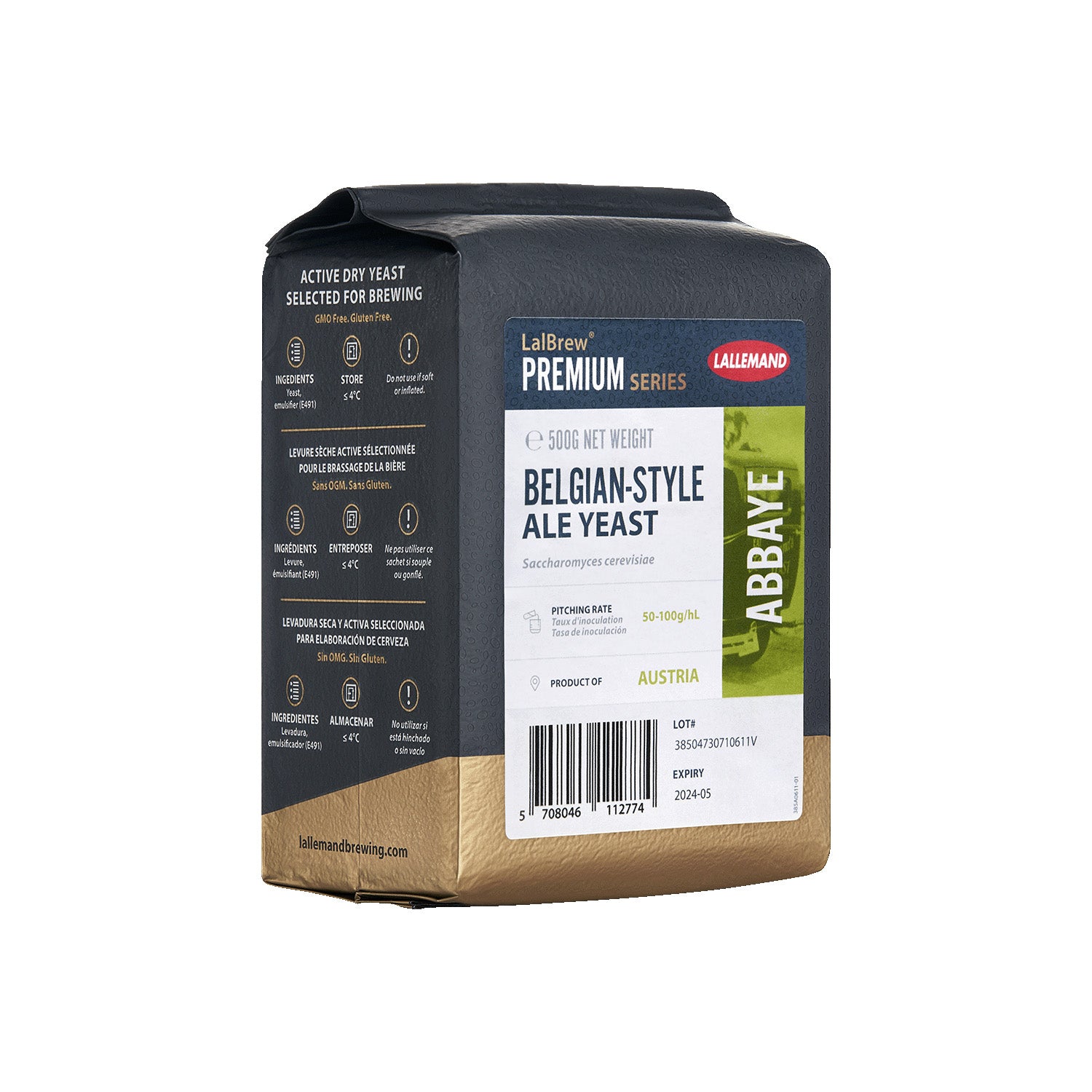 LalBrew Abbaye Belgian Style Ale Yeast (500g)