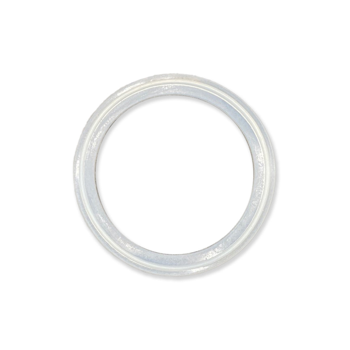 3" Tri-Clamp Gasket, Silicone, clear