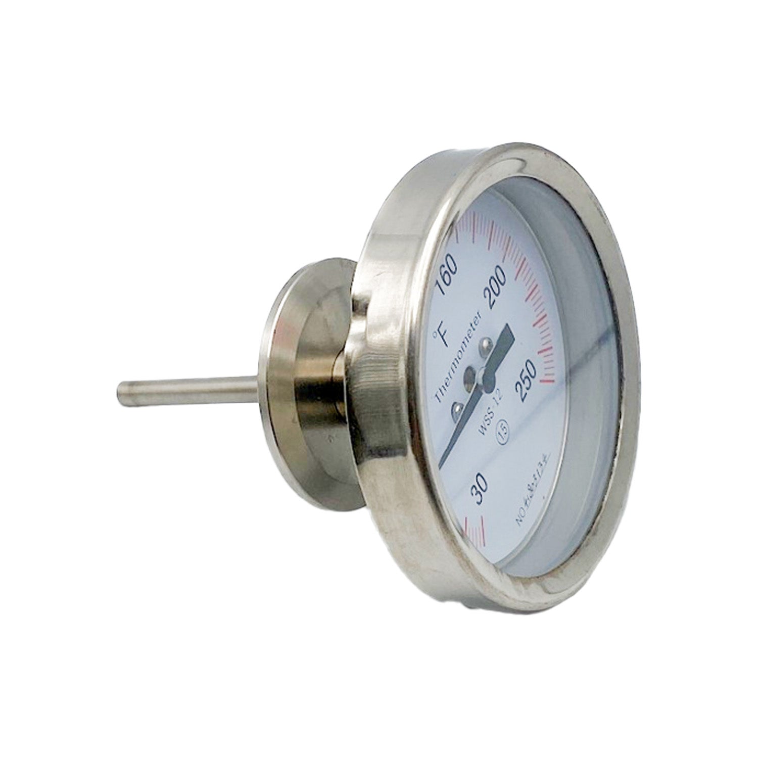 Temperature Gauge, 1.5" TC, Heat Exchanger Outlet (30F-250F)