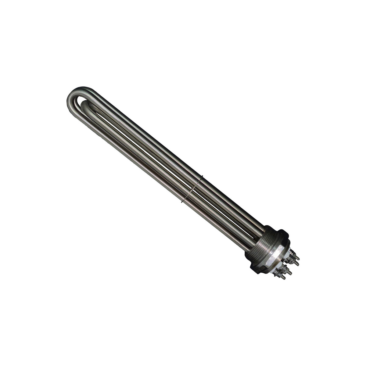 Heating Element, 208V, 6KW, 3P, 2" NPT Tank Connection x 62mm Cap Connection, 13.5" Sheath L