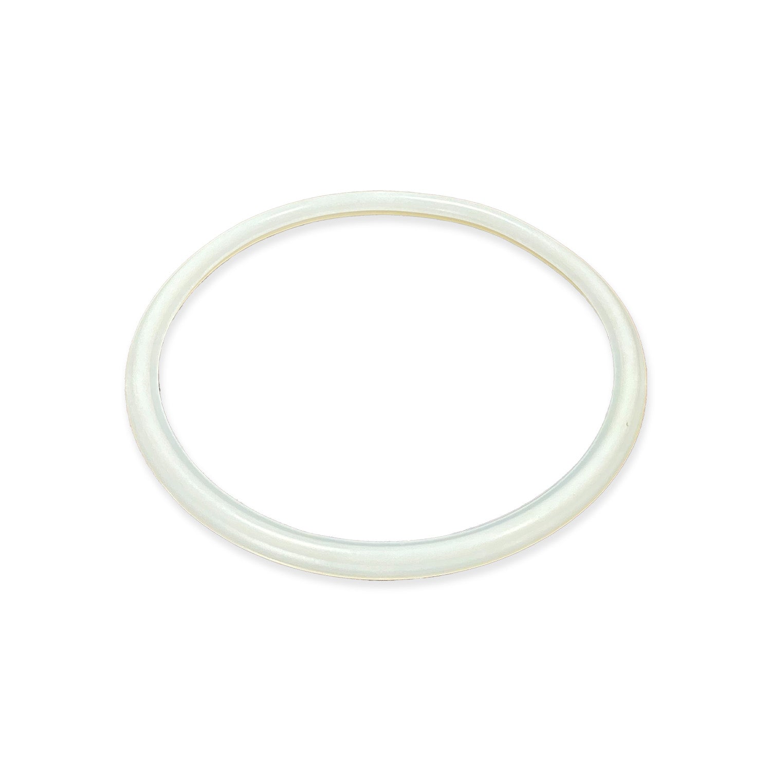 Fermenter Manway Gasket, 480mm x 380mm, Silicone Clear