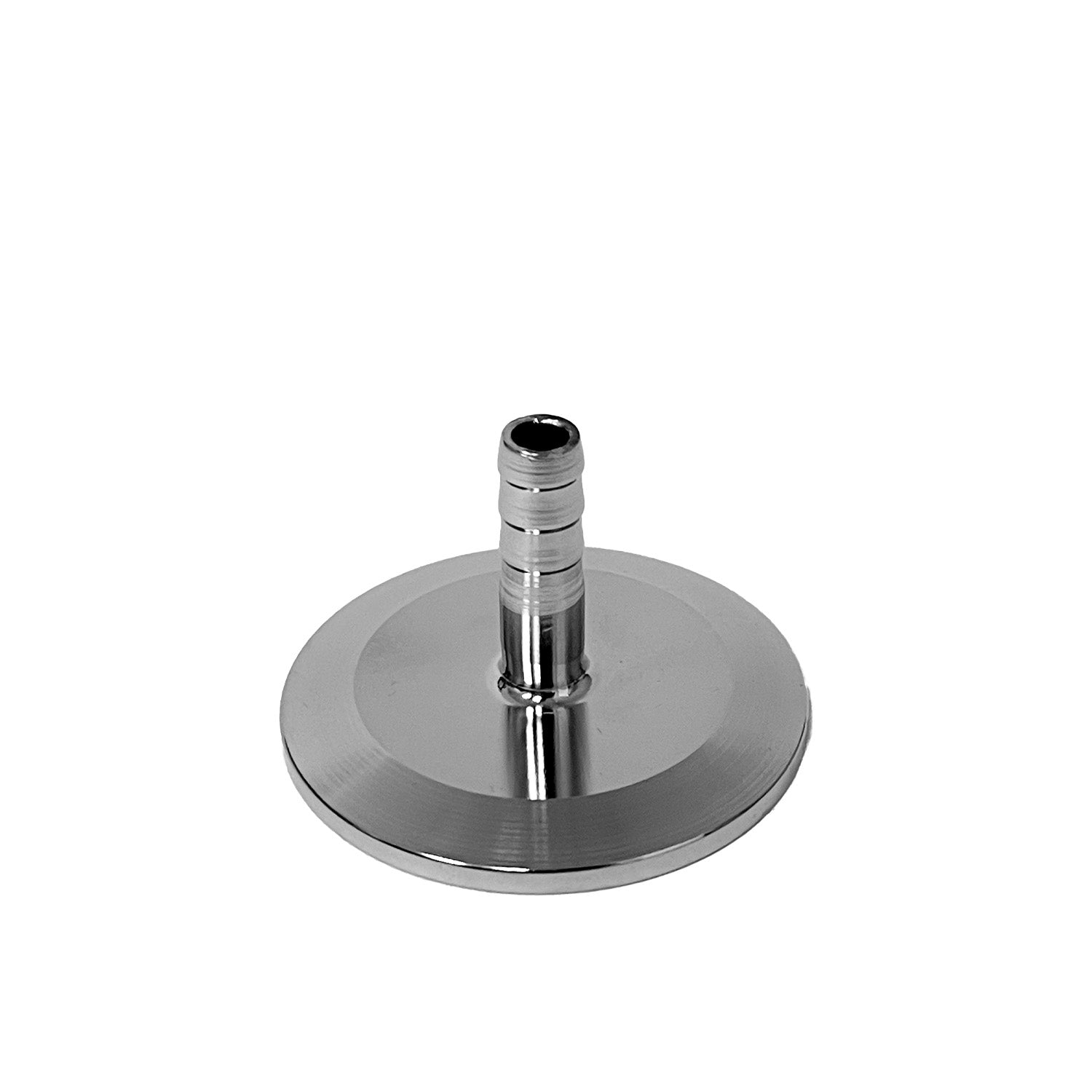 1.5" Tri-Clamp to 5/16" hose barb fitting- Short Stem