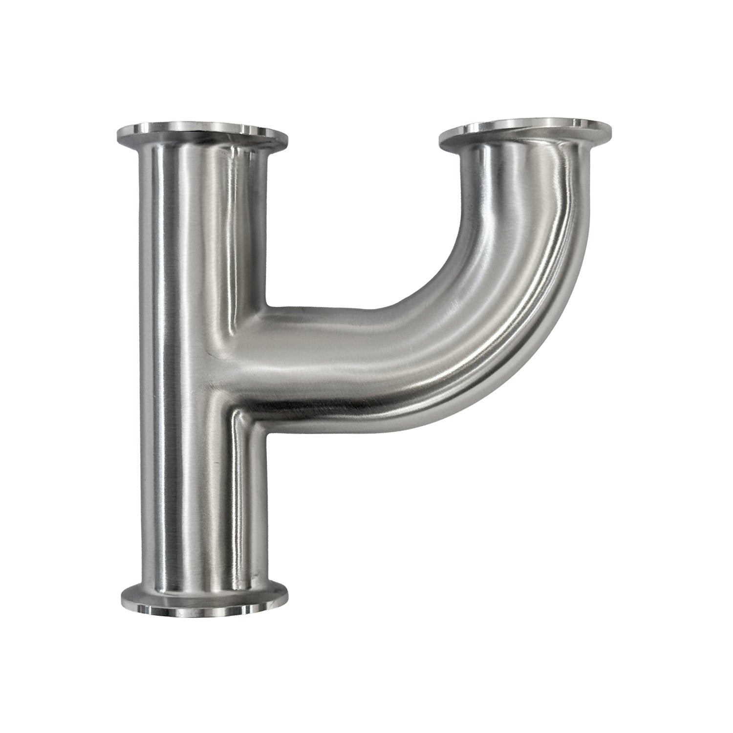 90 degree Y Pipe, Tri Clamp