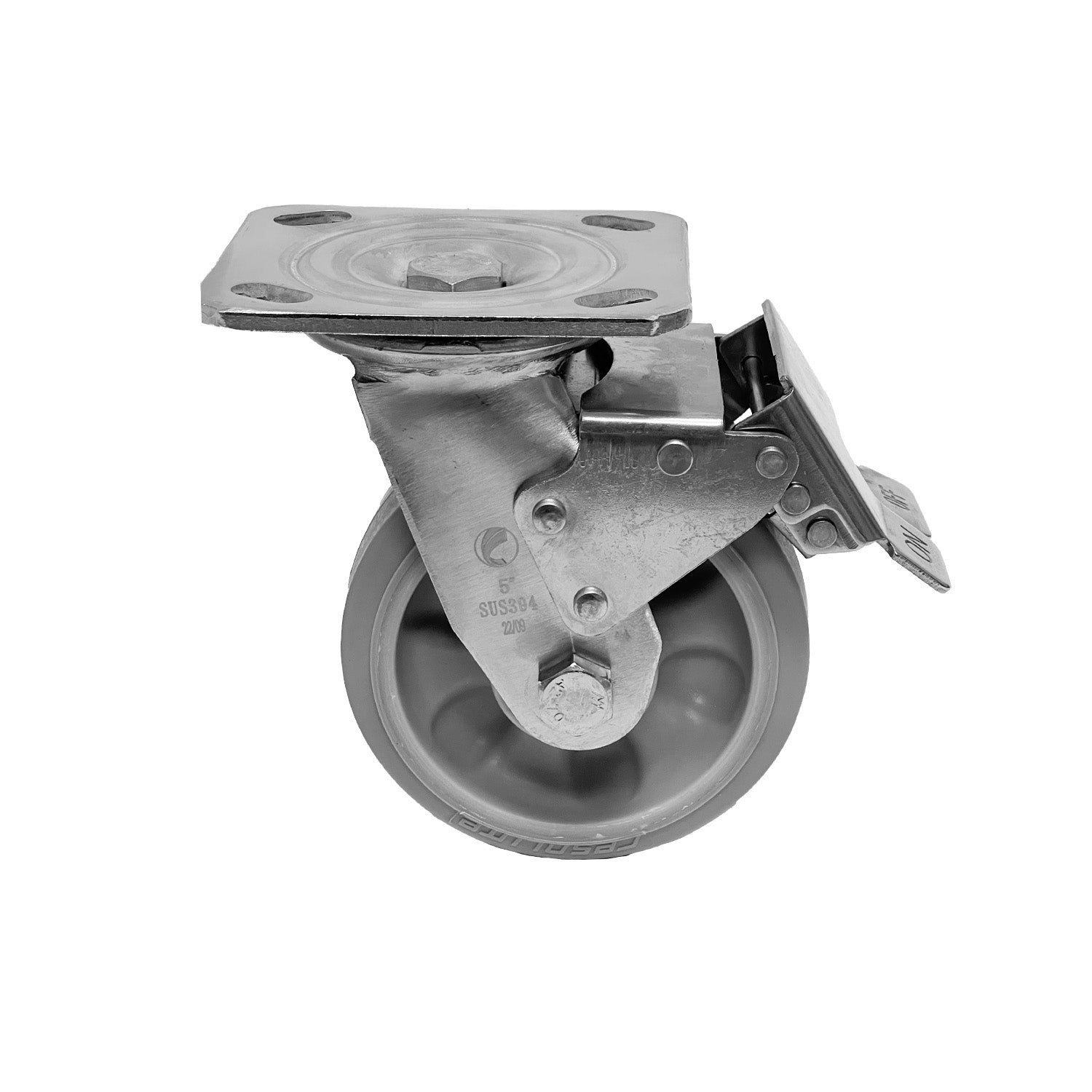 5" Swivel Brake Wheel Caster