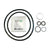 Seal Kit for Ws+20/15 EPDM - SiC/Carbon