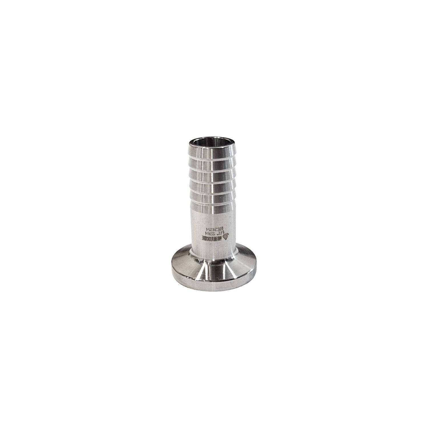 ¾" Tri-Clamp to ½” Hose Barb Adapter