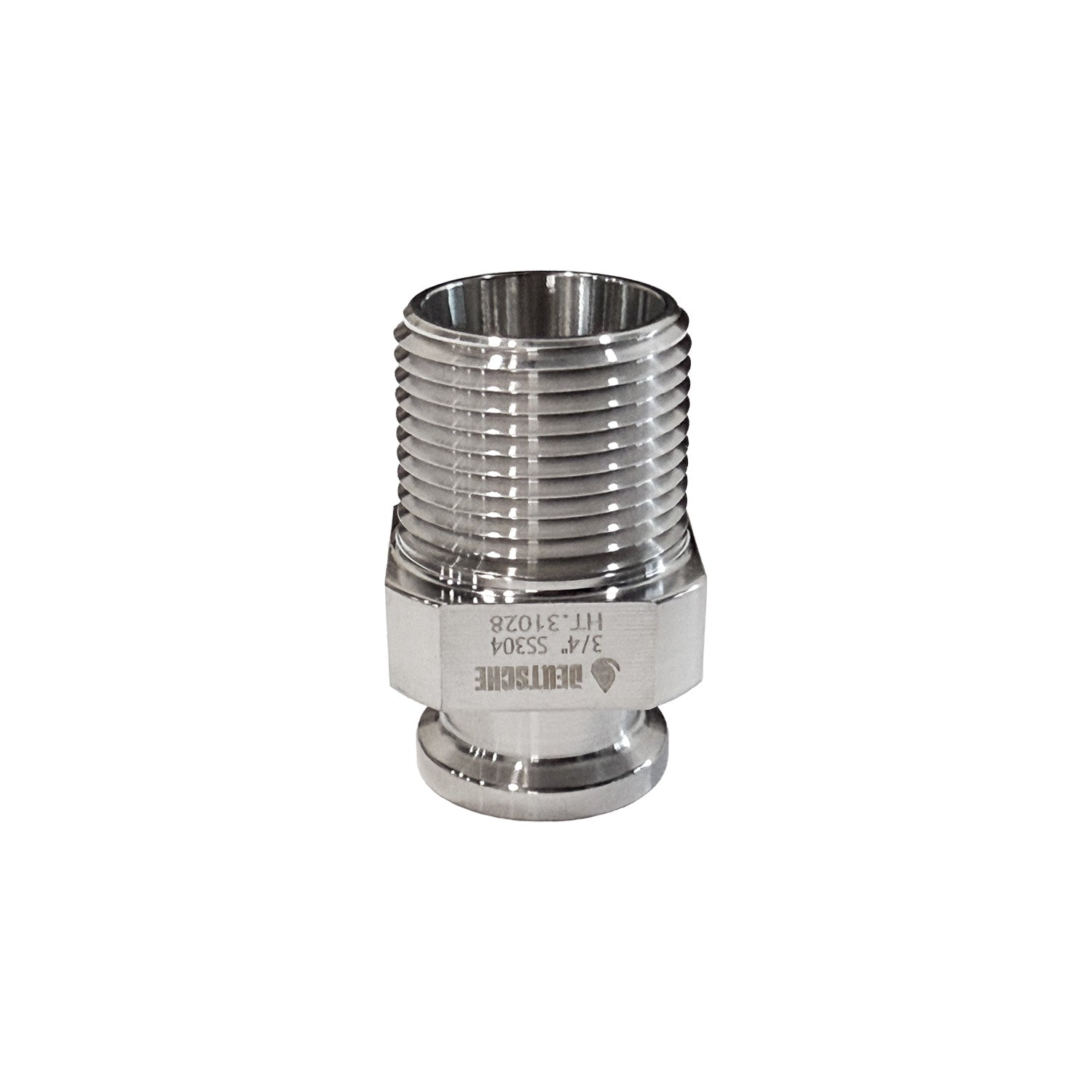 ¾” Male NPT to ¾” Tri-Clamp Adapter