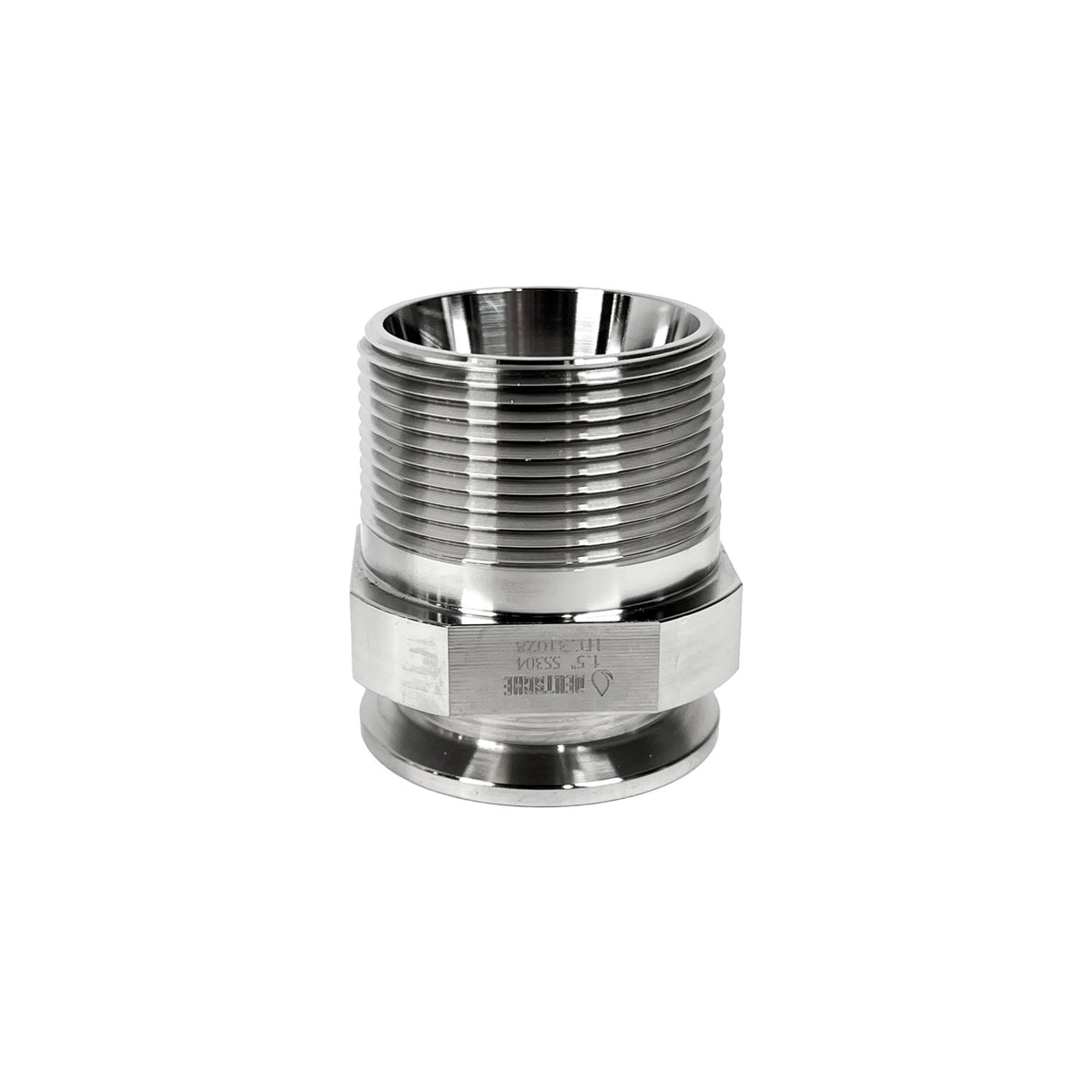 1.5” Male NPT to 1.5&quot; Tri Clamp Adapter