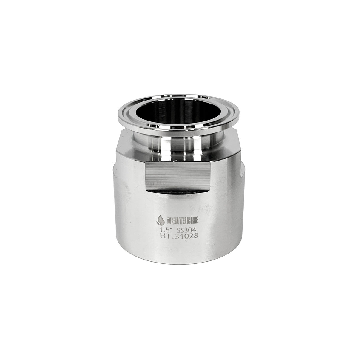 1.5” Female NPT to 1.5" Tri Clamp Adapter