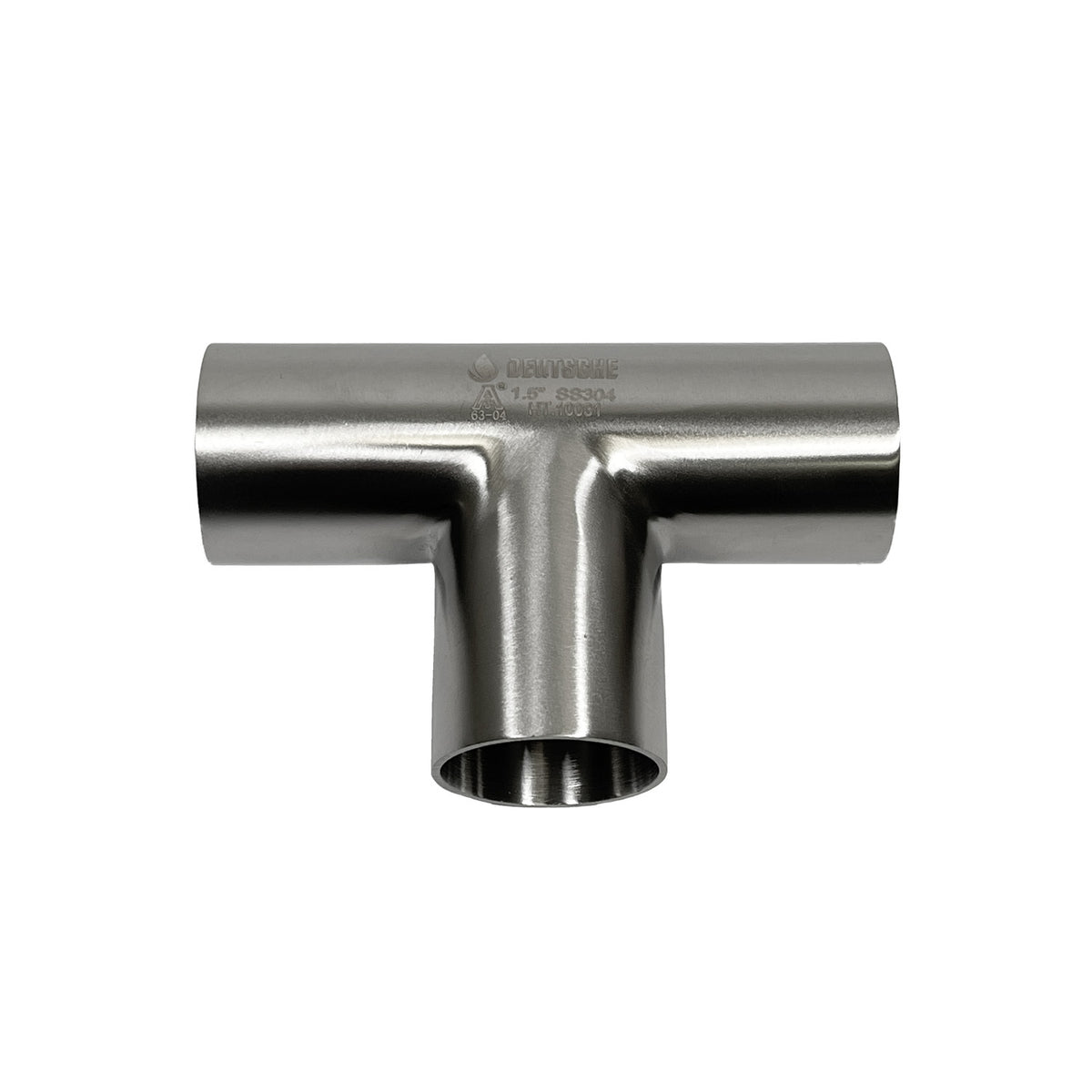 1.5" SS304 Tee Butt Weld