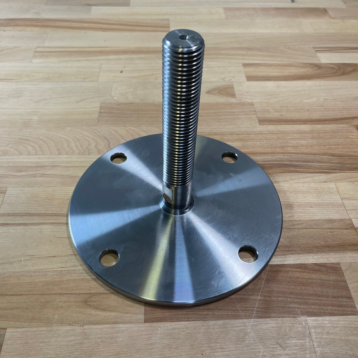 Adjustable Stainless Steel Base | 125&quot; mm Thread Lg.
