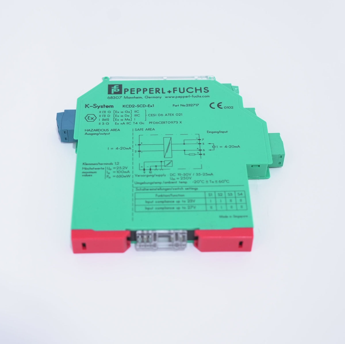 Analog Output Isolator 4-20mA