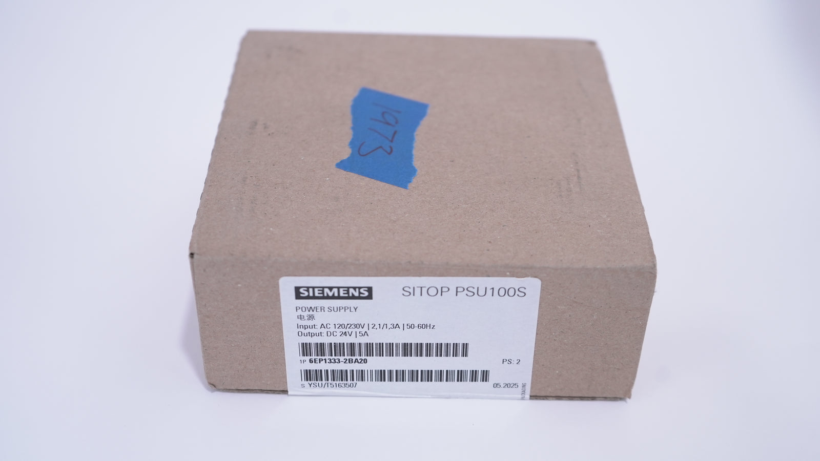 1P 24VDC 5A Power Supply