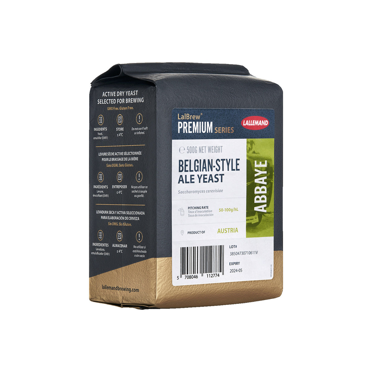 LalBrew Abbaye Belgian Style Ale Yeast (500g)