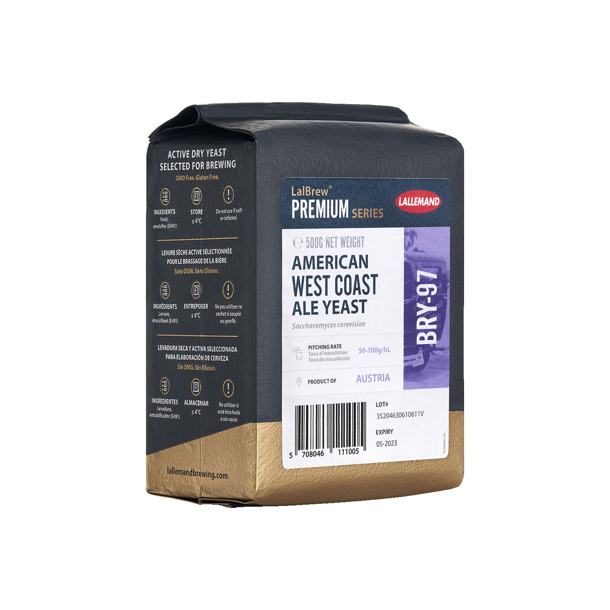 LalBrew BRY-97 American West Coast Ale Yeast (500g)