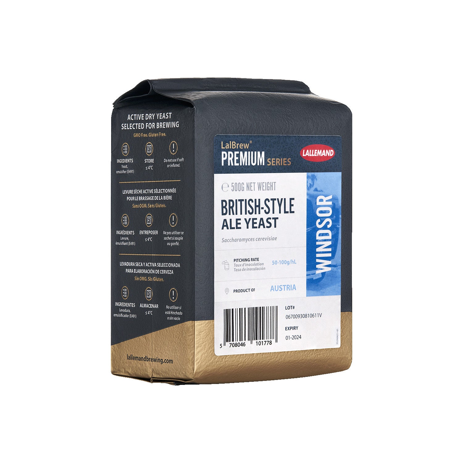 LalBrew Windsor British Style Ale Yeast (500g)