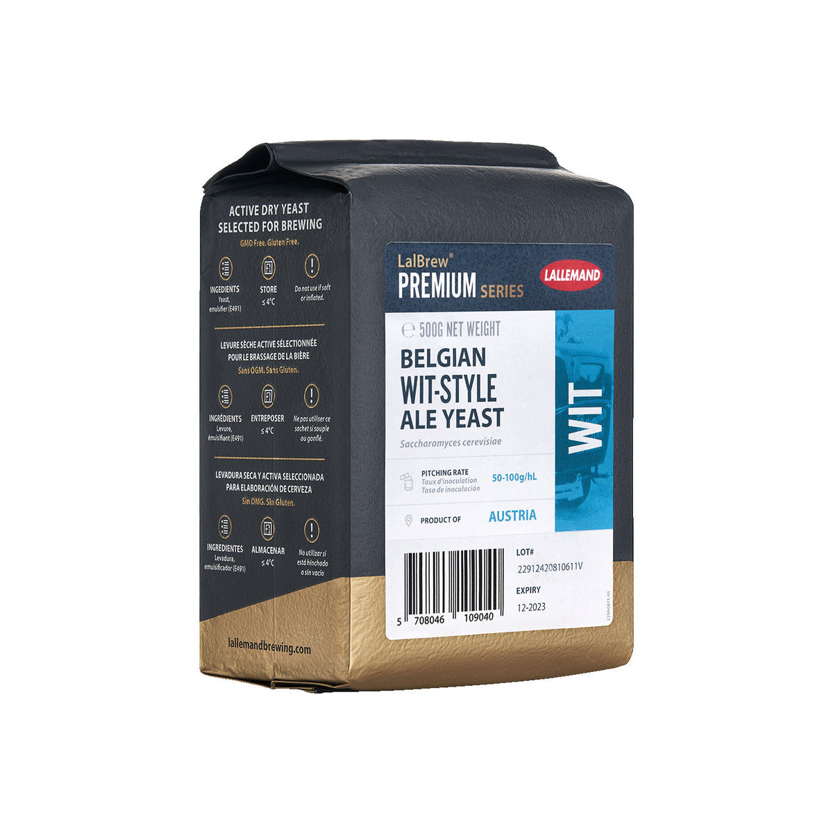 LalBrew Wit Belgian Wit Style Yeast (500g)