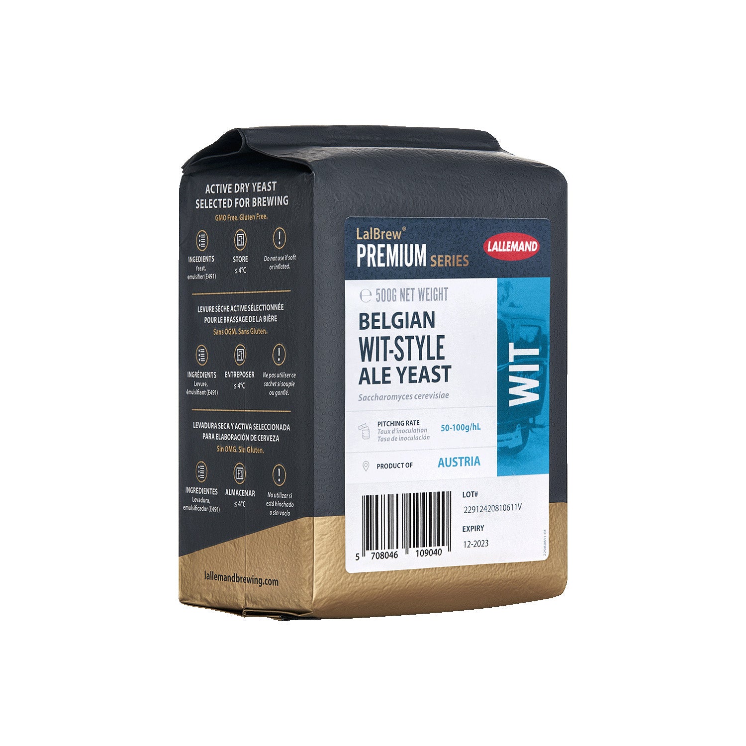 LalBrew Wit Belgian Wit Style Yeast (500g)