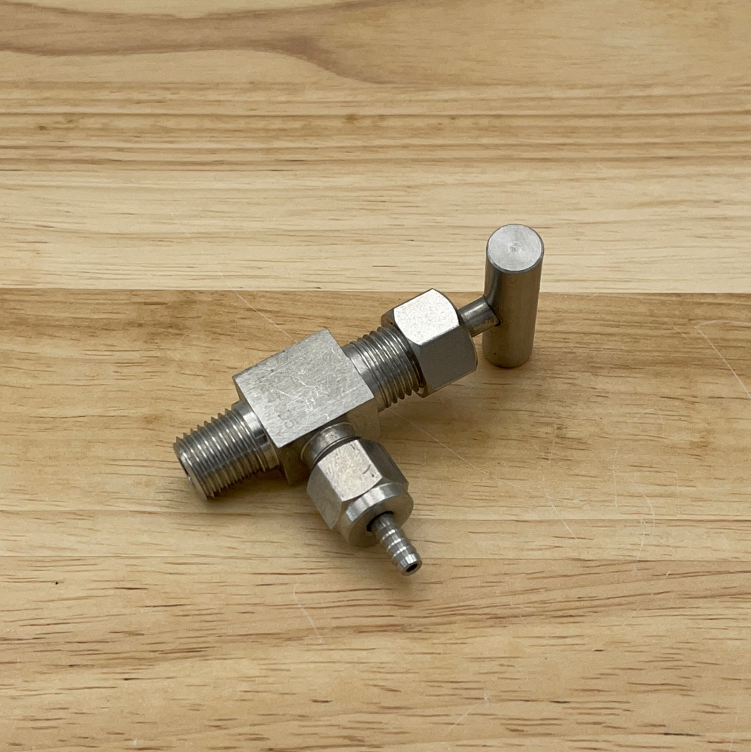 Acid Injector Needle Valve | Ss Brewtech