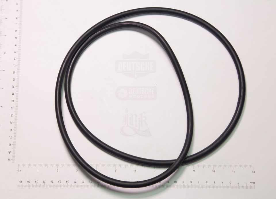 Gasket, Round 8mm, EPDM Black, 430mm OD