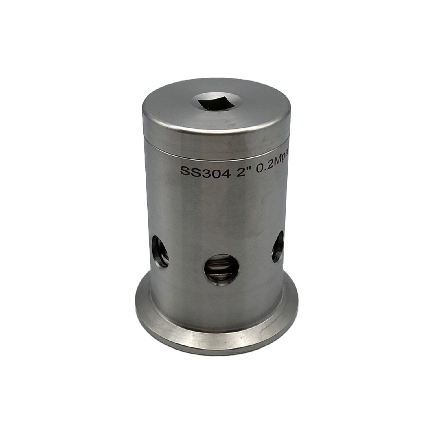 2" Tri-Clamp Pressure Release Valve and Vacuum Breaker 0-29 PSI , SS 304