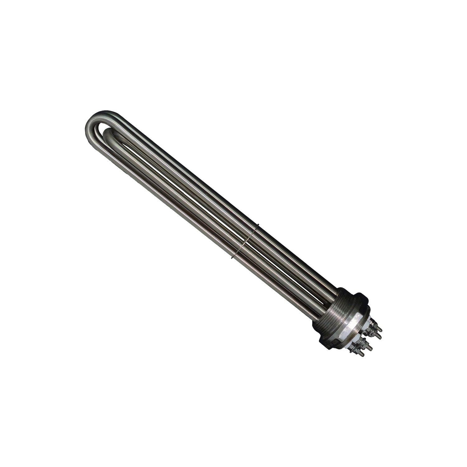 Heating Element, 208V, 6KW, 3P, 2" NPT Tank Connection x 62mm Cap Connection, 13.5" Sheath L