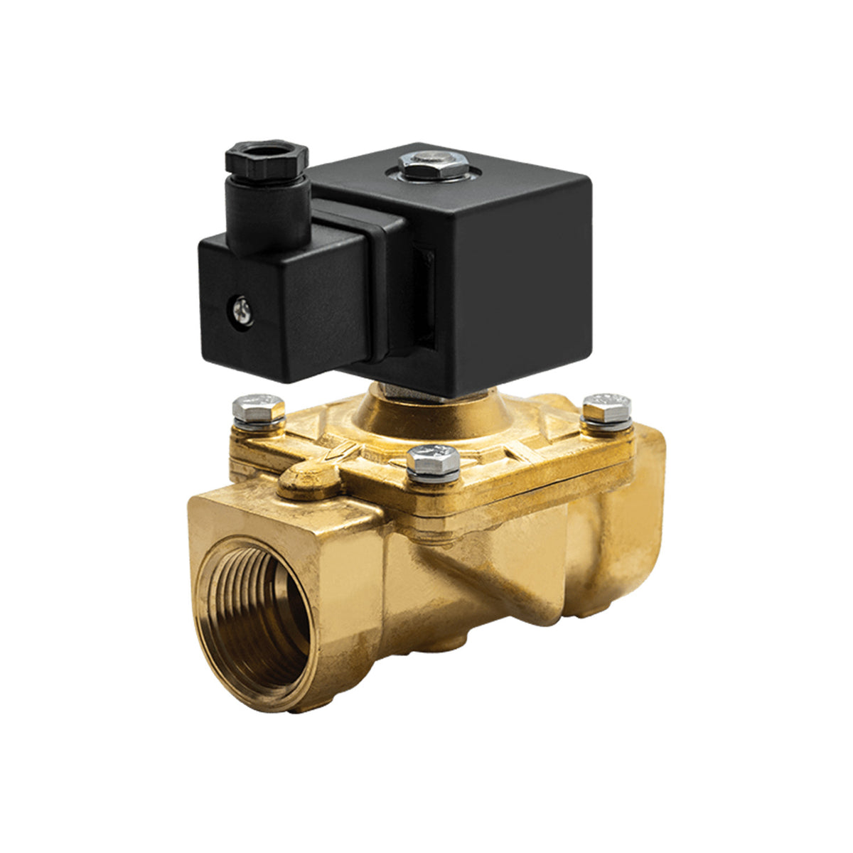 Automated solenoid valve deisgned to control the flow of glycol for chilling your brewhouse tanks.