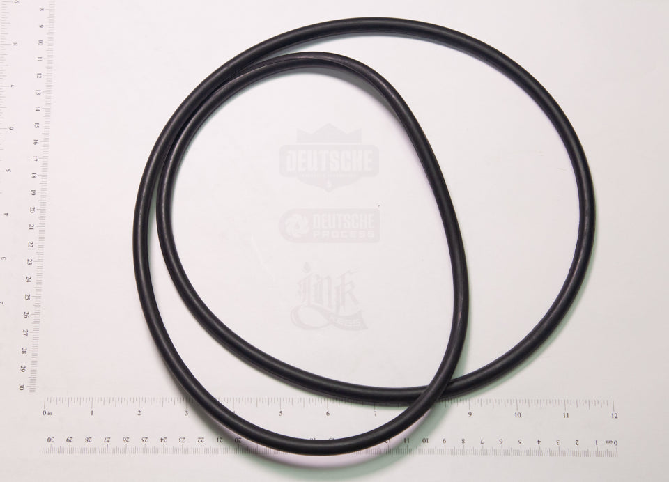 Gasket, Round 8mm, EPDM Black, 430mm OD