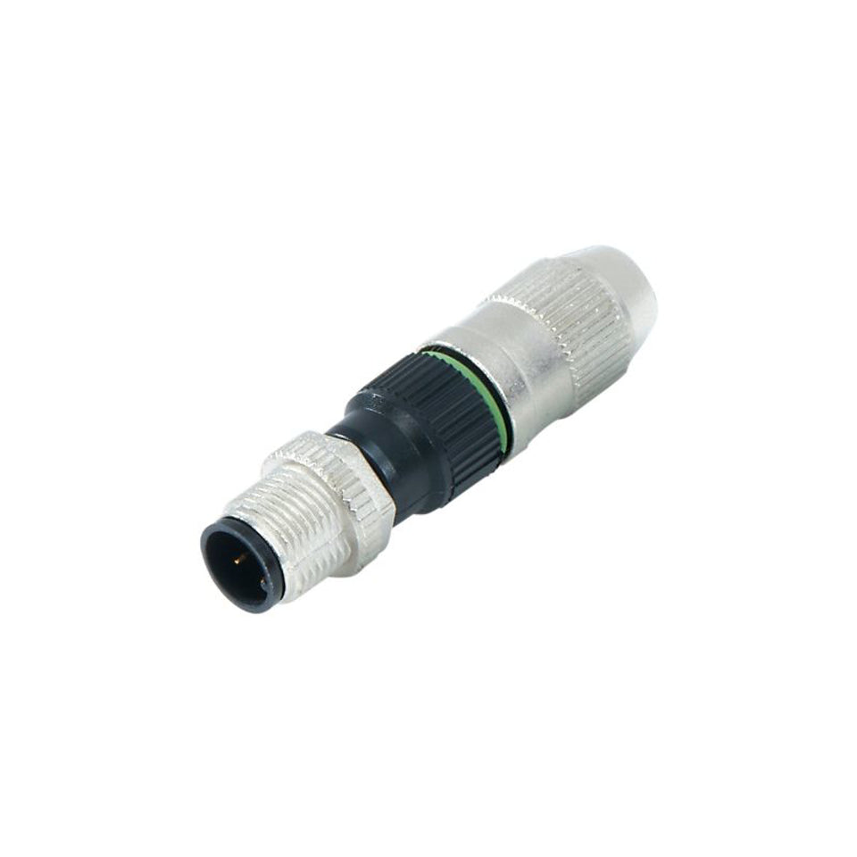 E18058 Wirable Plug M12 IP68